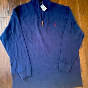 NWT Polo Ralph Lauren Half-zip Sweater 3XL